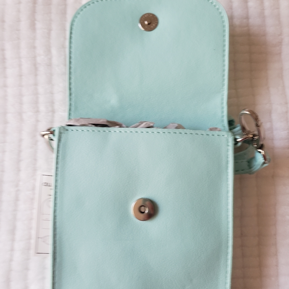 Tiffany color cellphone purse